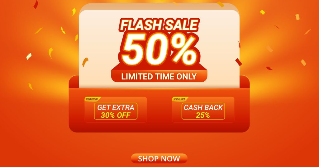 แฟลชเซลล์ flash sale